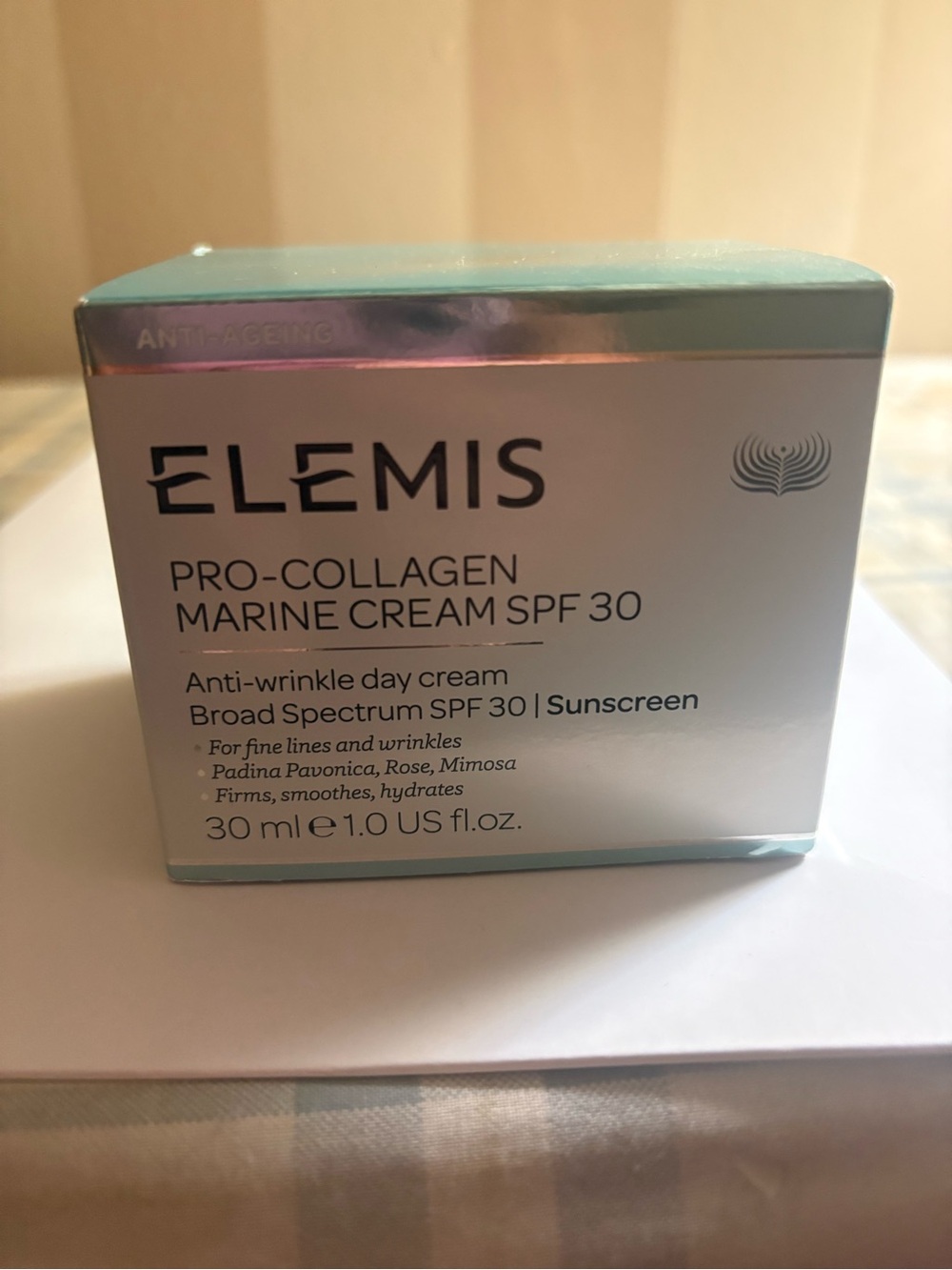ELEMIS Pro-Collagen Marine Cream SPF 30 - White/Turquoise Accent